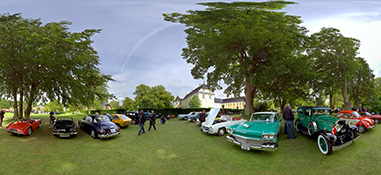 360 Panorama - Gavnø Classic Autojumble & Concours de charme - Panoramafoto