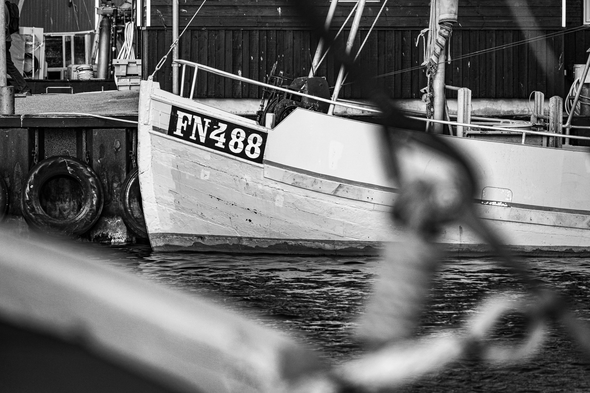 Fiskekutter i Vesterby Havn