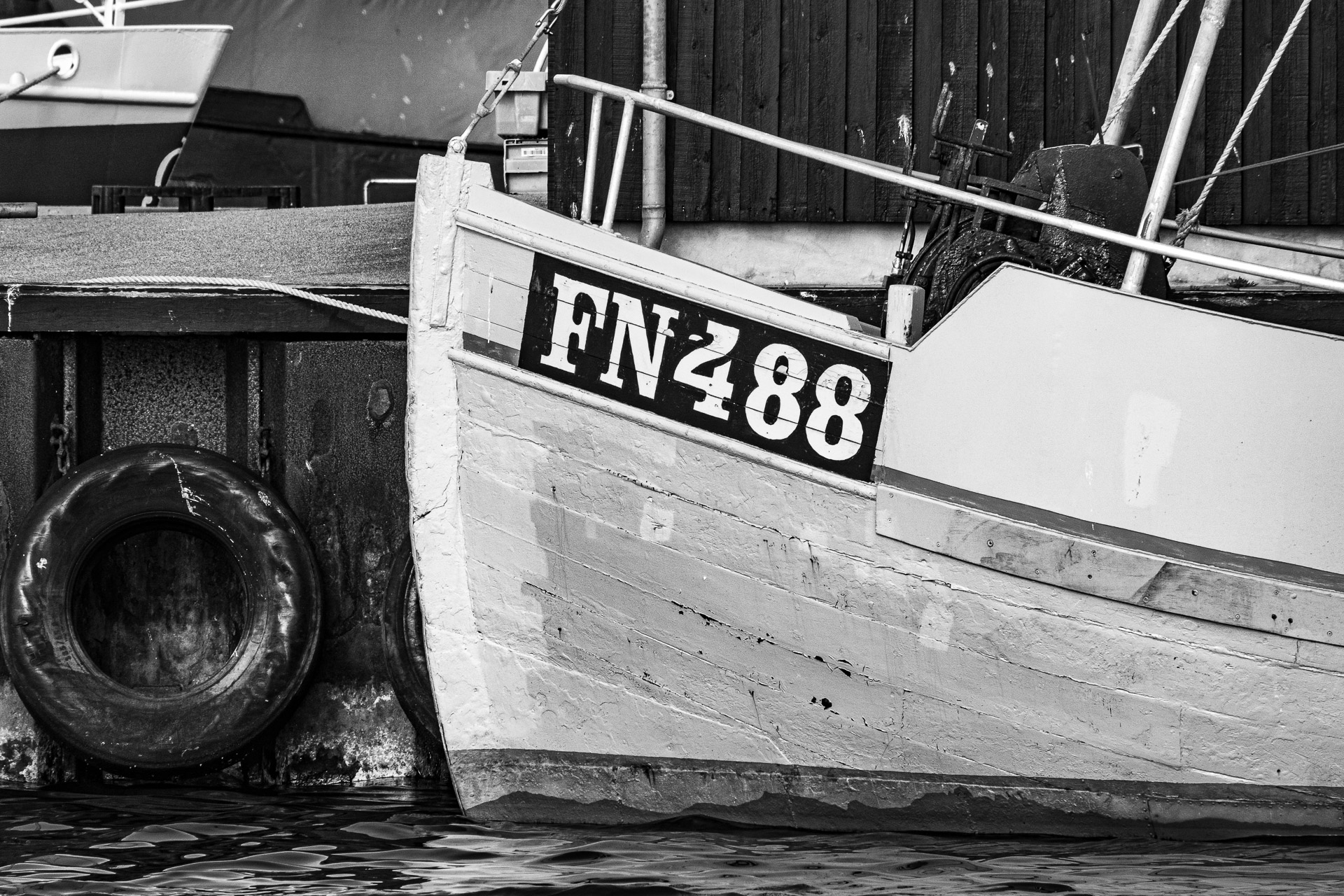 Fiskekutter i Vesterby Havn