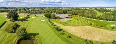 Dronefotograf, dronefoto, luftfoto og dronefotografering - Næstved Golfklub